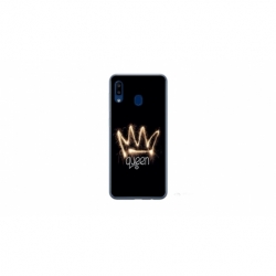 Husa personalizata tip carcasa HQPrint pentru Samsung Galaxy A20e, model Queen, multicolor, S1D1M0243