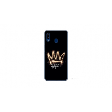 Husa personalizata tip carcasa HQPrint pentru Samsung Galaxy A20e, model Queen, multicolor, S1D1M0243