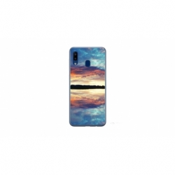 Husa personalizata tip carcasa HQPrint pentru Samsung Galaxy A20e, model Nice View 12, multicolor, S1D1M0247