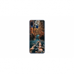 Husa personalizata tip carcasa HQPrint pentru Samsung Galaxy A20e, model Nice View 13, multicolor, S1D1M0248