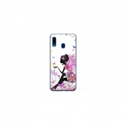 Husa personalizata tip carcasa HQPrint pentru Samsung Galaxy A20e, model Fairy, multicolor, S1D1M0276