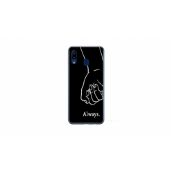Husa personalizata tip carcasa HQPrint pentru Samsung Galaxy A20e, model Always and Forever 1, multicolor, S1D1M0279