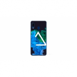 Husa personalizata tip carcasa HQPrint pentru Samsung Galaxy A20e, model Colorful 4, multicolor, S1D1M0299