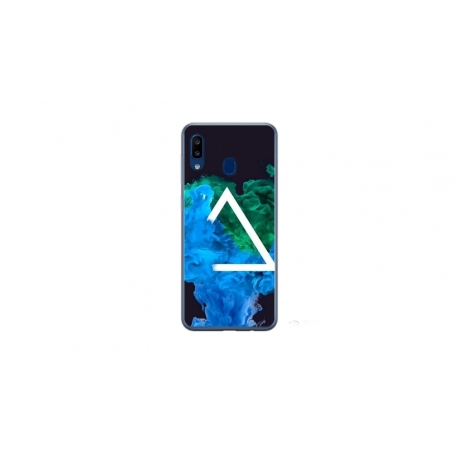 Husa personalizata tip carcasa HQPrint pentru Samsung Galaxy A20e, model Colorful 4, multicolor, S1D1M0299
