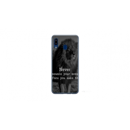 Husa personalizata tip carcasa HQPrint pentru Samsung Galaxy A20e, model Quote 2, multicolor, S1D1M0330