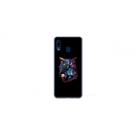 Husa personalizata tip carcasa HQPrint pentru Samsung Galaxy A20e, model Colorful 9, multicolor, S1D1M0333