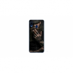 Husa personalizata tip carcasa HQPrint pentru Samsung Galaxy A20e, model Beard Man, multicolor, S1D1M0355