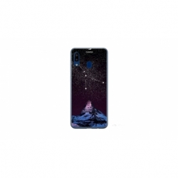 Husa personalizata tip carcasa HQPrint pentru Samsung Galaxy A20e, model Cancer Sky, multicolor, S1D1M0356