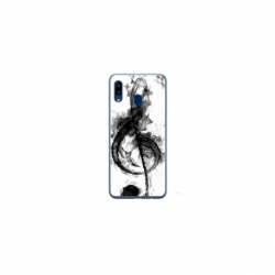 Husa personalizata tip carcasa HQPrint pentru Samsung Galaxy A20e, model Song Notes, multicolor, S1D1M0357
