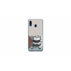 Husa personalizata tip carcasa HQPrint pentru Samsung Galaxy A40, model Bears 1, multicolor, S1D1M0003
