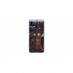 Husa personalizata tip carcasa HQPrint pentru Samsung Galaxy A40, model Big Ben 2, multicolor, S1D1M0014