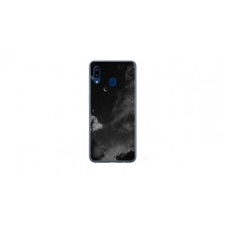 Husa personalizata tip carcasa HQPrint pentru Samsung Galaxy A40, model Night Sky, multicolor, S1D1M0022