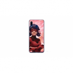 Husa personalizata tip carcasa HQPrint pentru Samsung Galaxy A40, model Buburuza, multicolor, S1D1M0025