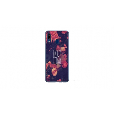 Husa personalizata tip carcasa HQPrint pentru Samsung Galaxy A40, model Enjoy Today, multicolor, S1D1M0037