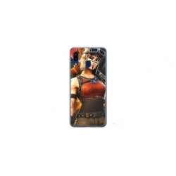 Husa personalizata tip carcasa HQPrint pentru Samsung Galaxy A40, model Fortnite 1, multicolor, S1D1M0073