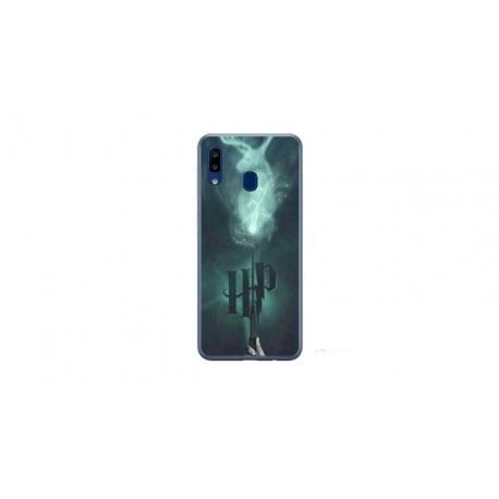 Husa personalizata tip carcasa HQPrint pentru Samsung Galaxy A40, model Harry Potter 3, multicolor, S1D1M0091
