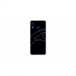 Husa personalizata tip carcasa HQPrint pentru Samsung Galaxy A40, model Forever and Always 1, multicolor, S1D1M0094