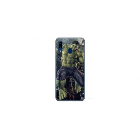 Husa personalizata tip carcasa HQPrint pentru Samsung Galaxy A40, model Hulk 1, multicolor, S1D1M0099
