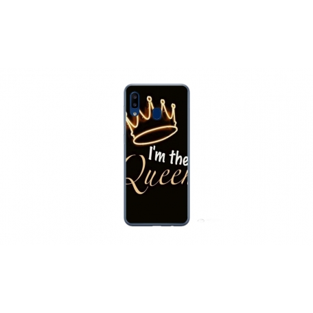 Husa personalizata tip carcasa HQPrint pentru Samsung Galaxy A40, model Im the Queen, multicolor, S1D1M0101
