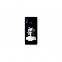 Husa personalizata tip carcasa HQPrint pentru Samsung Galaxy A40, model Medusa 1, multicolor, S1D1M0121