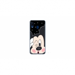 Husa personalizata tip carcasa HQPrint pentru Samsung Galaxy A40, model Mickey 1, multicolor, S1D1M0124