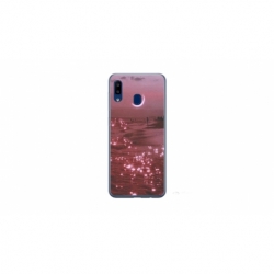 Husa personalizata tip carcasa HQPrint pentru Samsung Galaxy A40, model Pink Sky, multicolor, S1D1M0129