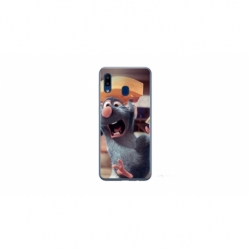 Husa personalizata tip carcasa HQPrint pentru Samsung Galaxy A40, model Ratatouille, multicolor, S1D1M0151