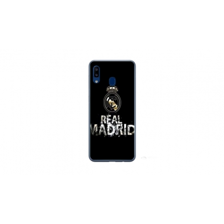 Husa personalizata tip carcasa HQPrint pentru Samsung Galaxy A40, model Real Madrid 2, multicolor, S1D1M0154