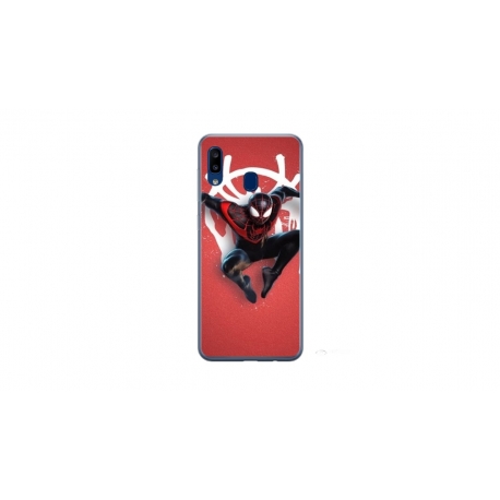 Husa personalizata tip carcasa HQPrint pentru Samsung Galaxy A40, model Spiderman 3, multicolor, S1D1M0169