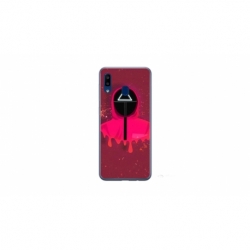 Husa personalizata tip carcasa HQPrint pentru Samsung Galaxy A40, model Squid Game 6, multicolor, S1D1M0178