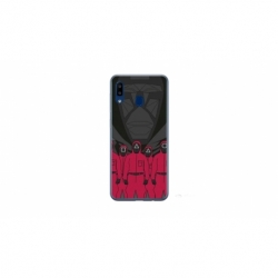 Husa personalizata tip carcasa HQPrint pentru Samsung Galaxy A40, model Squid Game 15, multicolor, S1D1M0187
