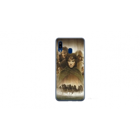 Husa personalizata tip carcasa HQPrint pentru Samsung Galaxy A40, model Lord of the Rings 2, multicolor, S1D1M0190