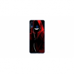 Husa personalizata tip carcasa HQPrint pentru Samsung Galaxy A40, model Evil Hoodie Man, multicolor, S1D1M0197