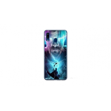 Husa personalizata tip carcasa HQPrint pentru Samsung Galaxy A40, model Thor 1, multicolor, S1D1M0201
