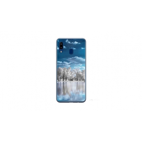 Husa personalizata tip carcasa HQPrint pentru Samsung Galaxy A40, model Nice View 9, multicolor, S1D1M0221