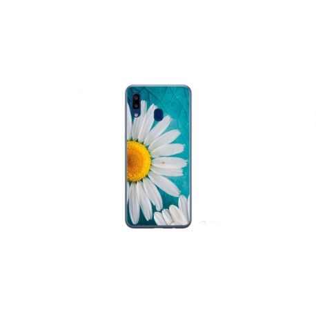 Husa personalizata tip carcasa HQPrint pentru Samsung Galaxy A40, model Petunia 1, multicolor, S1D1M0235