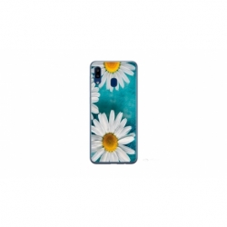 Husa personalizata tip carcasa HQPrint pentru Samsung Galaxy A40, model Petunia 2, multicolor, S1D1M0239