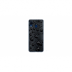 Husa personalizata tip carcasa HQPrint pentru Samsung Galaxy A40, model Rain, multicolor, S1D1M0244