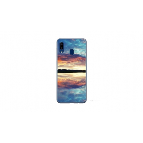Husa personalizata tip carcasa HQPrint pentru Samsung Galaxy A40, model Nice View 12, multicolor, S1D1M0247