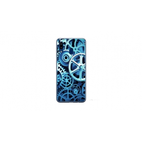 Husa personalizata tip carcasa HQPrint pentru Samsung Galaxy A40, model Clockwork, multicolor, S1D1M0250