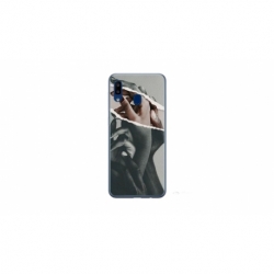 Husa personalizata tip carcasa HQPrint pentru Samsung Galaxy A40, model Black and White Hands, multicolor, S1D1M0300