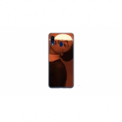 Husa personalizata tip carcasa HQPrint pentru Samsung Galaxy A40, model Sun Girl, multicolor, S1D1M0359