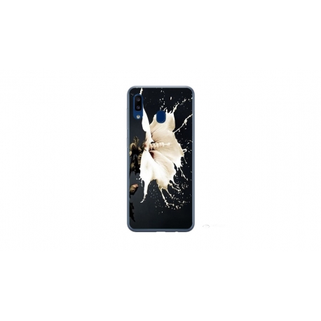 Husa personalizata tip carcasa HQPrint pentru Samsung Galaxy A40, model Jasmine, multicolor, S1D1M0389