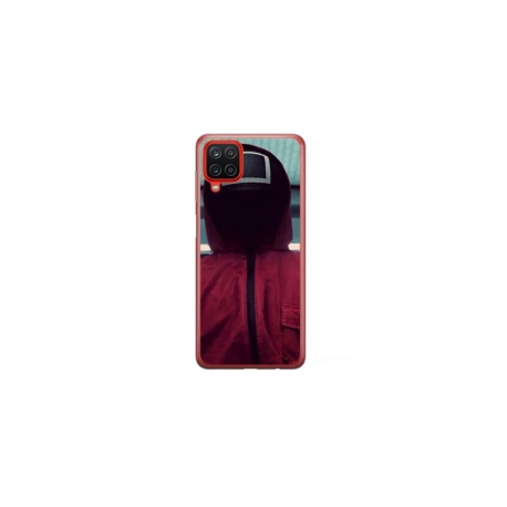 Husa personalizata tip carcasa HQPrint pentru Samsung Galaxy A12, model Squid Game 2, multicolor, S1D1M0174
