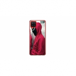 Husa personalizata tip carcasa HQPrint pentru Samsung Galaxy A12, model Squid Game 14, multicolor, S1D1M0186