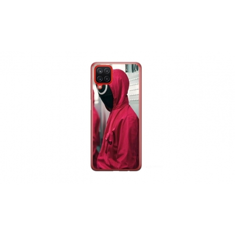 Husa personalizata tip carcasa HQPrint pentru Samsung Galaxy A12, model Squid Game 14, multicolor, S1D1M0186