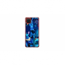 Husa personalizata tip carcasa HQPrint pentru Samsung Galaxy A12, model Stitch 1, multicolor, S1D1M0191