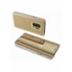 Husa Originala SAMSUNG Galaxy J6 2018 - Flip Wallet (Auriu)