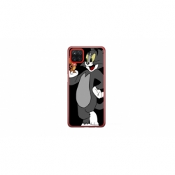 Husa personalizata tip carcasa HQPrint pentru Samsung Galaxy A12, model Tom and Jerry 2, multicolor, S1D1M0204
