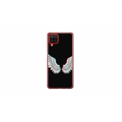 Husa personalizata tip carcasa HQPrint pentru Samsung Galaxy A12, model Angel, multicolor, S1D1M0219